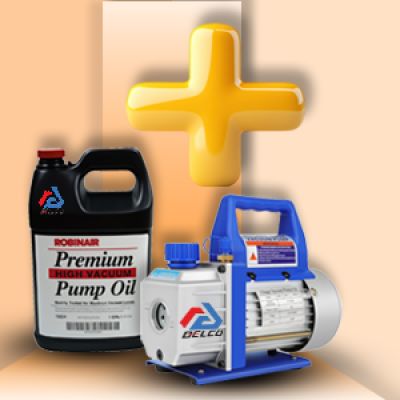 پکیج صنعتی پمپ وکیوم روغنی و روغن وکیوم